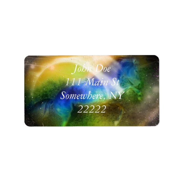 Galactic Unicorn Label (Front)