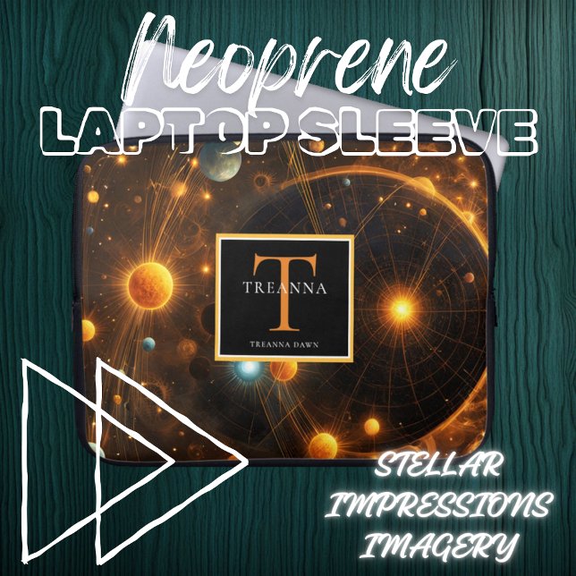 Galactic Whisper Laptop Sleeve (Creator Uploaded)