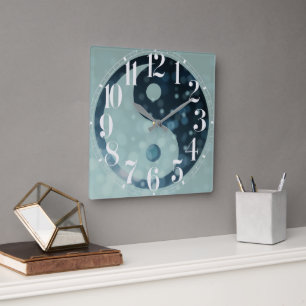 Galactic Ying Yang Wall Clock