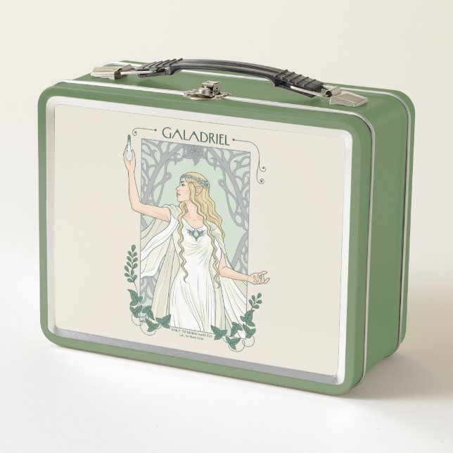 Galadriel Light of Valinor Graphic Metal Lunch Box (Front)