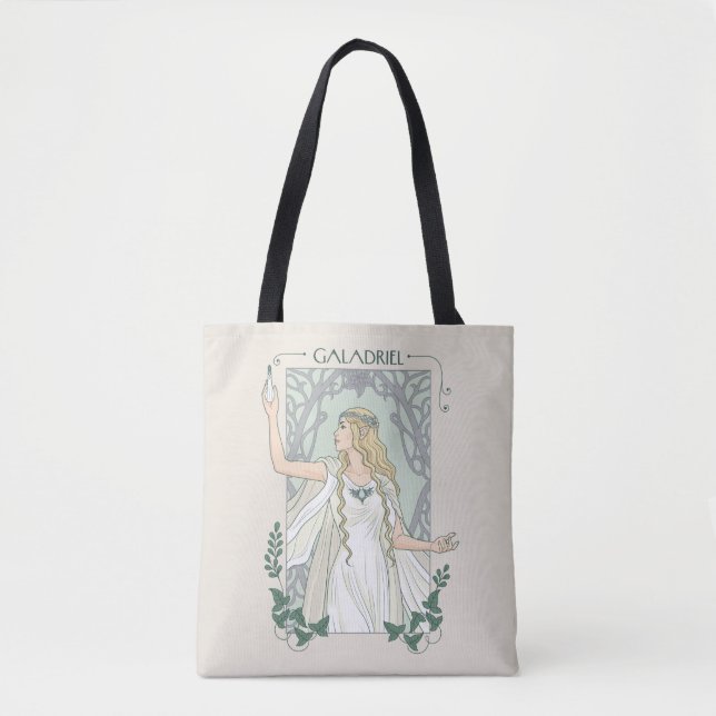 Galadriel Light of Valinor Graphic Tote Bag (Front)