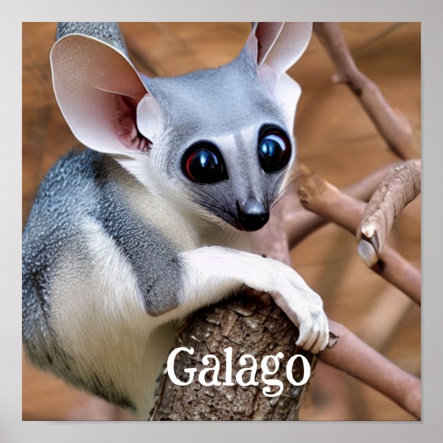 Galago aka Bush Baby Poster (Front)