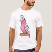 Galah bird cartoon illustration