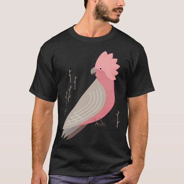 Galah Bird Of Australia T-Shirt (Front)