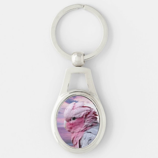 Galah Cockatoo Key Ring (Front)