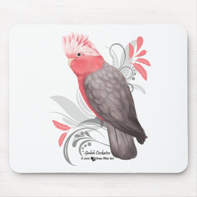 Galah Cockatoo Mouse Mat (Front)