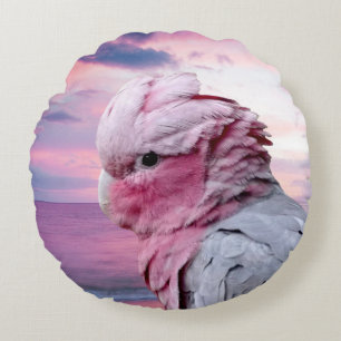 Galah Cockatoo Round Cushion