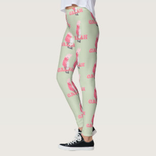 Galah Pink Cockatoo Leggings