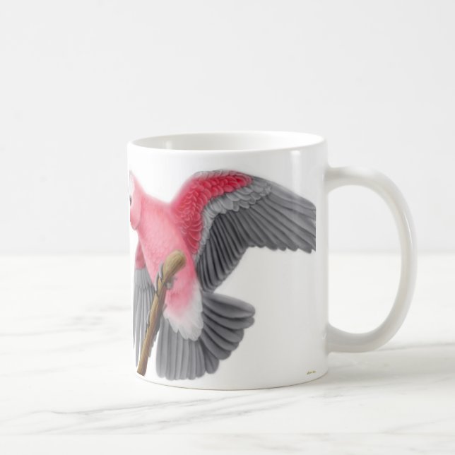 Galah Rose Breasted Cockatoo Mug (Right)