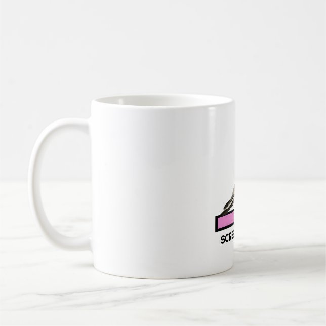 Galah: The Vibrant Pink and Grey Cockatoo of Austr Coffee Mug (Left)