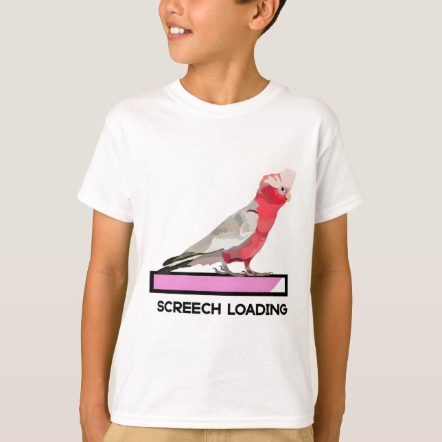 Galah: The Vibrant Pink and Grey Cockatoo of Austr T-Shirt (Front)