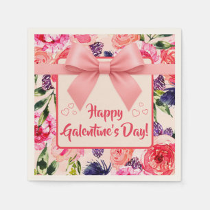 Galantine's Day Invitation Napkin