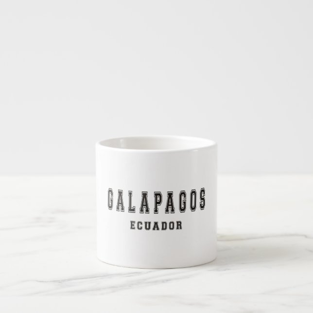Galapagos Ecuador Espresso Cup (Front)