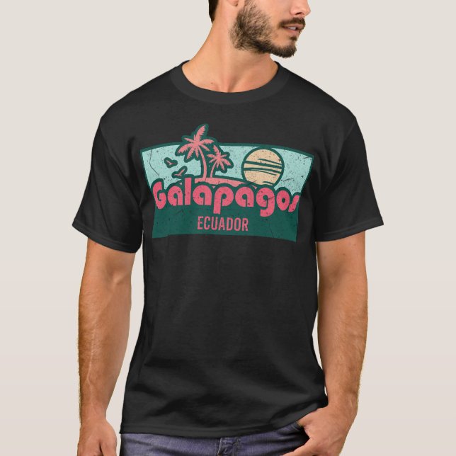 Galapagos Exotic Honeymoon Trip Gifts T-Shirt (Front)