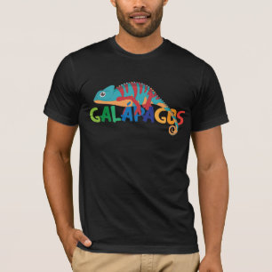 Galapagos Islands Ecuador Chameleon Exotic Animal T-Shirt