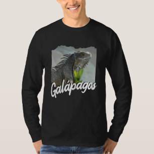 Galapagos Islands Ecuador Iguana Islas Galapagos 4 T-Shirt