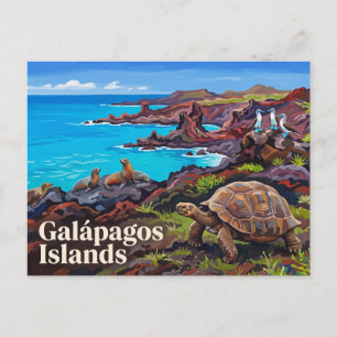 Galápagos Islands Ecuador Postcard