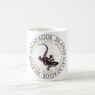 Galapagos Islands Lizard Mug