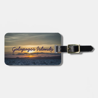 Galapagos Islands Sunset Luggage Tag