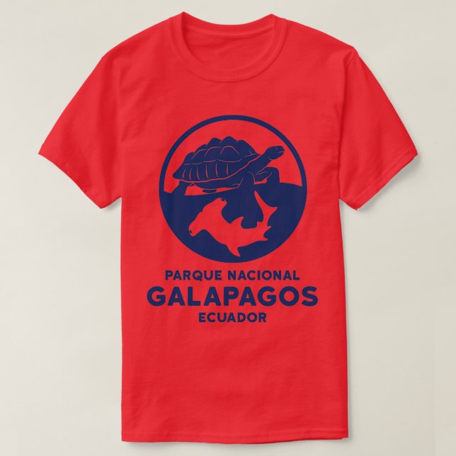 Galapagos National Park Ecuador T-Shirt (Design Front)