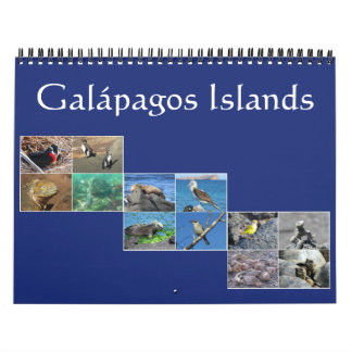 galapagos wildlife 2026 calendar