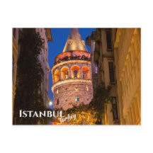 Galata Tower in Istanbul Turkey