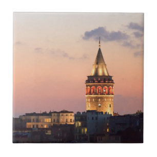 Galata Tower, Istanbul Tile