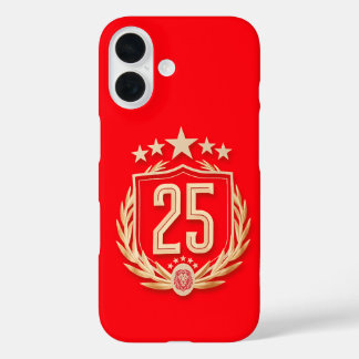 Galatasaray 2025 Championship Poster iPhone 16 Case