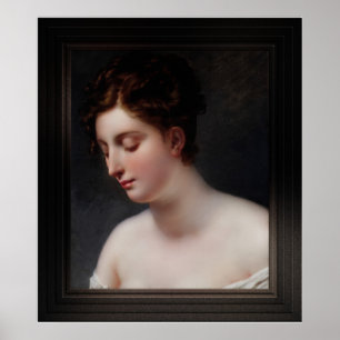 Galatea by Anne Louis Girodet-Trioson Poster