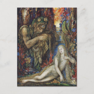 Galatea Gustave Moreau Watercolor Postcard