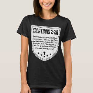 Galatians 220 Saint Paul Bible Verse Jesus Christ T-Shirt