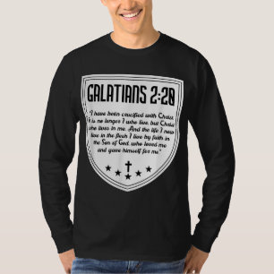 Galatians 220 Saint Paul Bible Verse Jesus Christ  T-Shirt