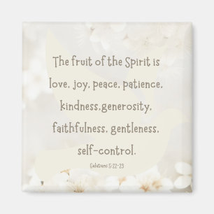 Galatians 5:22-23 2" magnet