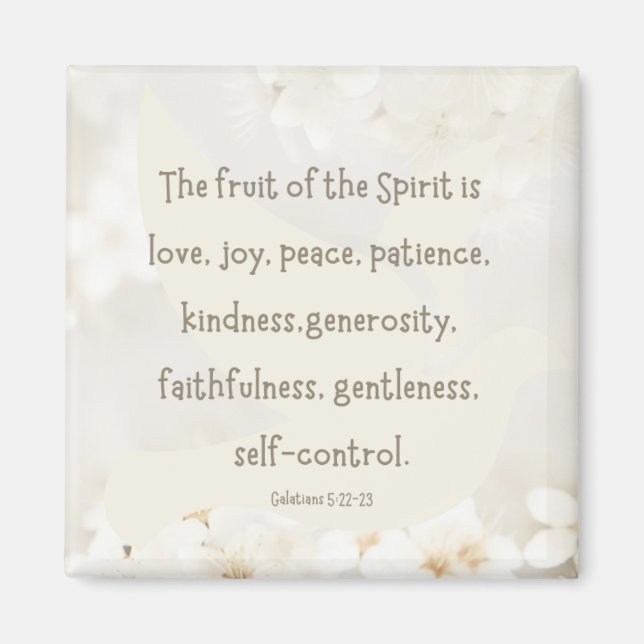 Galatians 5:22-23 2" magnet (Front)