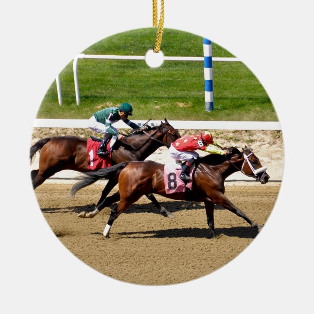 Galatians - Luis Saez Ceramic Tree Decoration (Front)