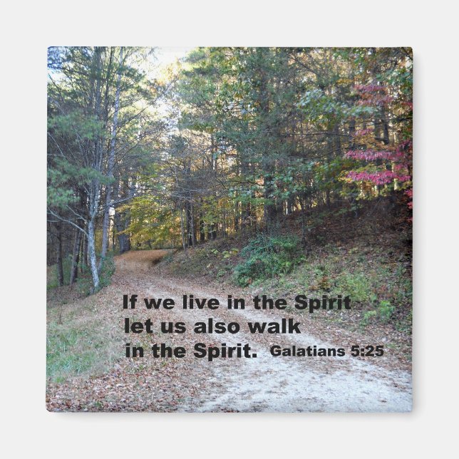 Galations 5:25 If we live in the Spirit... Magnet (Front)