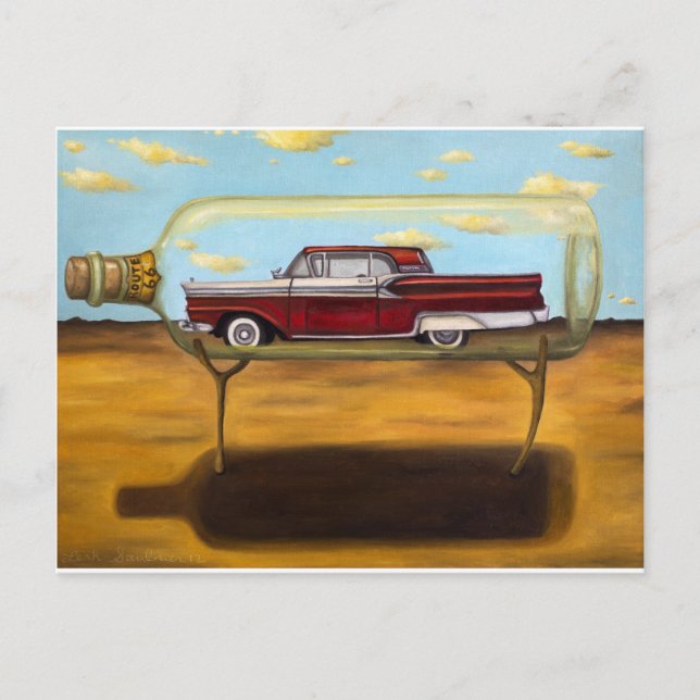 Galaxie In A Bottle Postcard (Front)