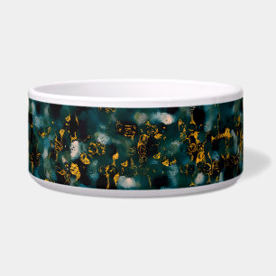 Galaxies Black Blue & Gold