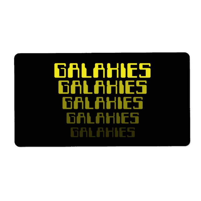 GALAXIES GALAXIES GALAXIES GALAXIES GALAXIES (Front)