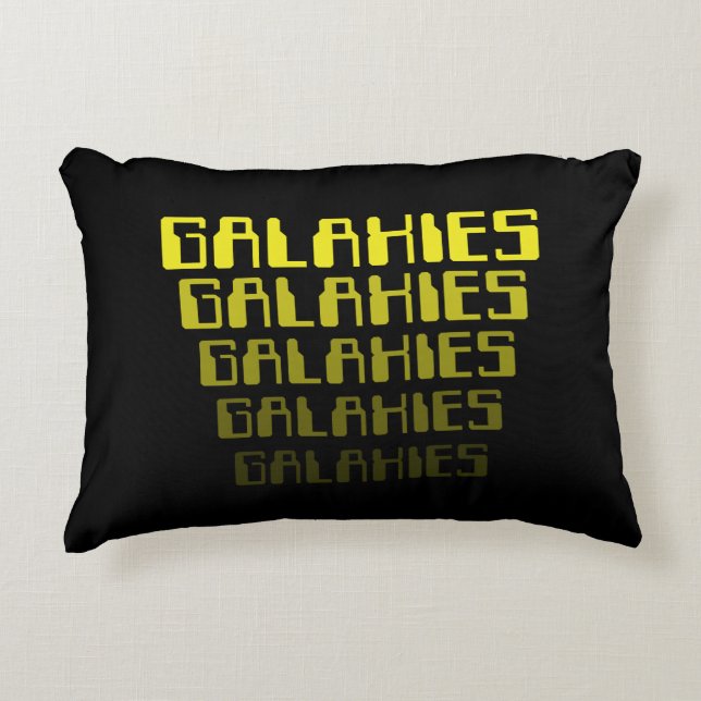 GALAXIES GALAXIES GALAXIES GALAXIES GALAXIES DECORATIVE CUSHION (Front)