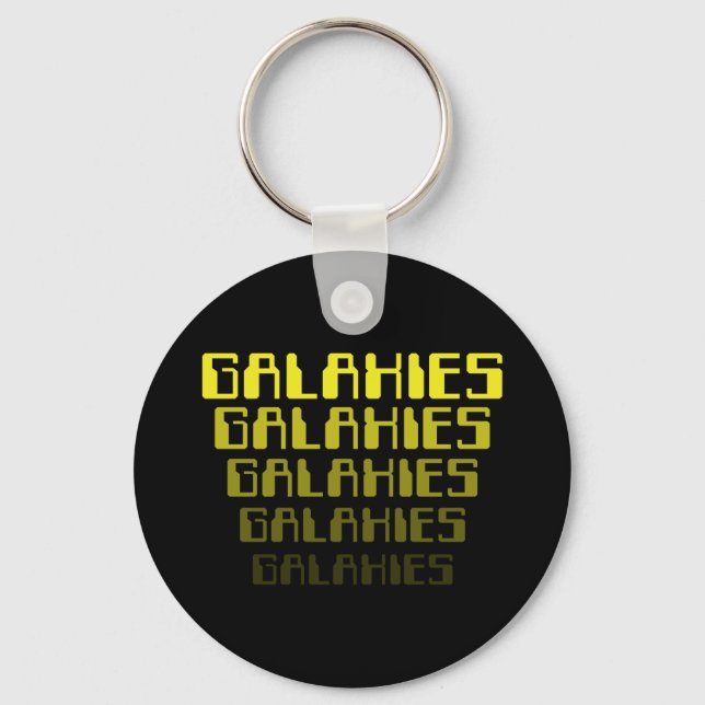 GALAXIES GALAXIES GALAXIES GALAXIES GALAXIES KEY RING (Front)