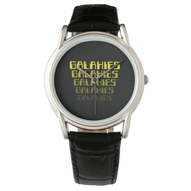 GALAXIES GALAXIES GALAXIES GALAXIES GALAXIES WATCH (Front)