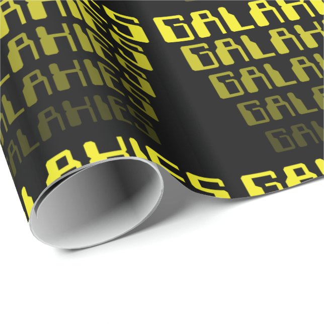 GALAXIES GALAXIES GALAXIES GALAXIES GALAXIES WRAPPING PAPER (Roll Corner)