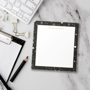 Galaxies & Stars - Add Name Notepad