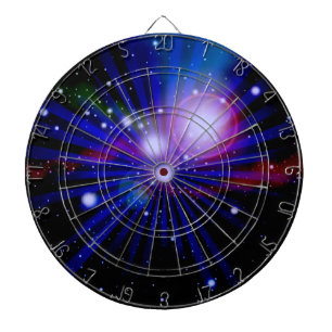Galaxy abstract 6 dartboard