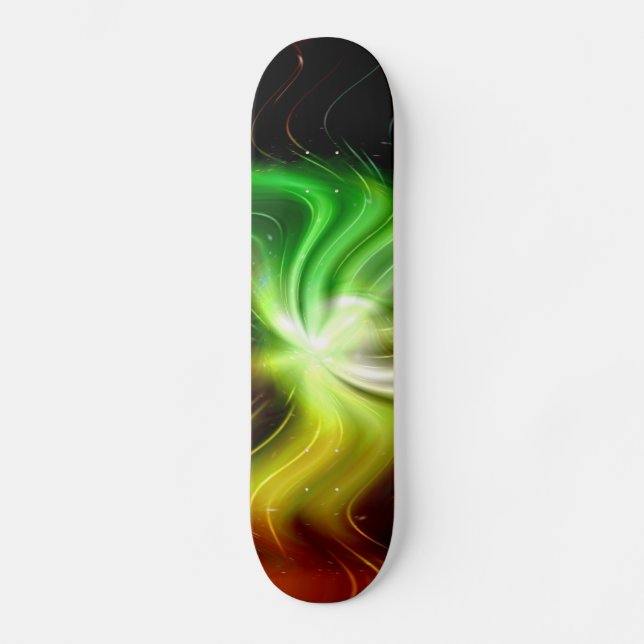 Galaxy Abstract Art 7 Skateboard (Front)