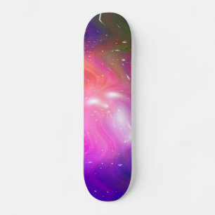Galaxy Abstract Art 8 Skateboard