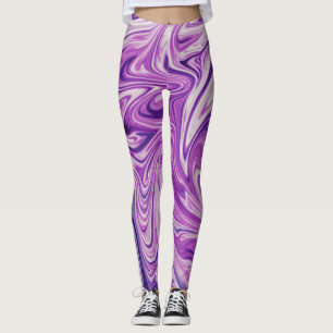 Galaxy Abstract Painting Best Galaxy Art Leggings