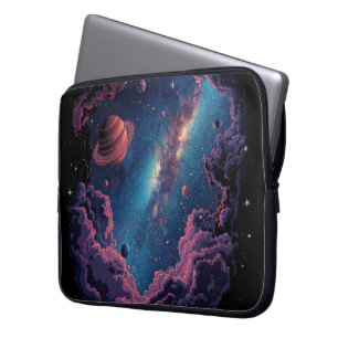 Galaxy Adventure Laptop Case Cosmic Design for T