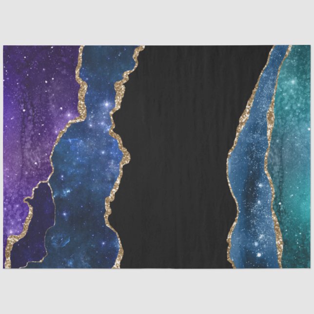 Galaxy Agate Series Design 11 Tissue Paper (Front)